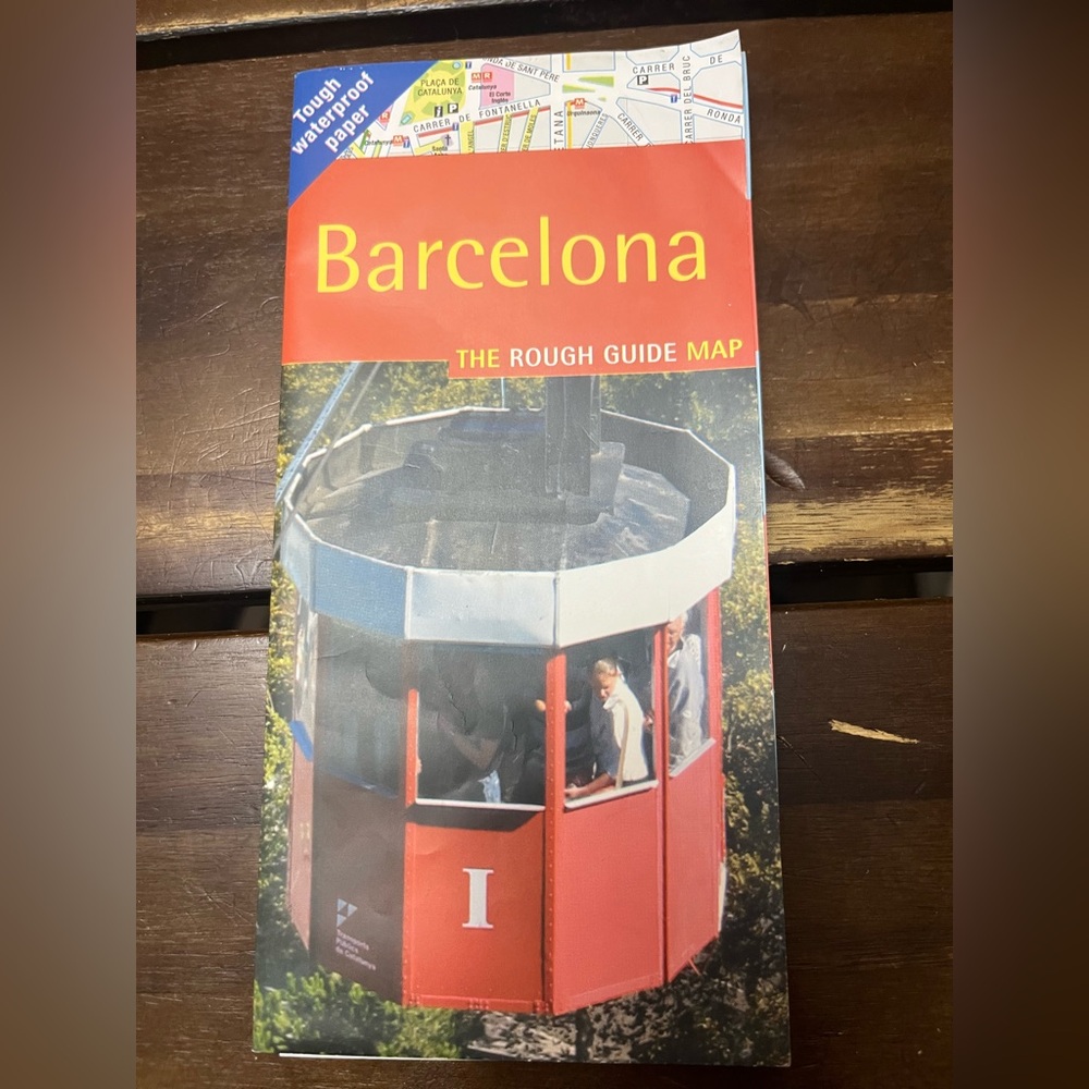 Barcelona Rough Guide Map